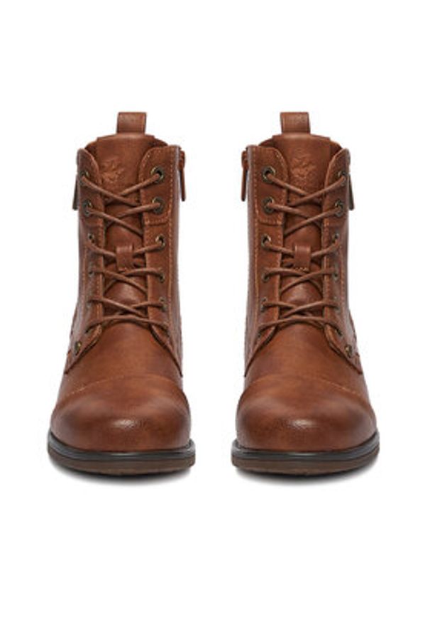 Beverly Hills Polo Club Trzewiki CEO-WS6631-01 Brązowy. Kolor: brązowy. Materiał: materiał