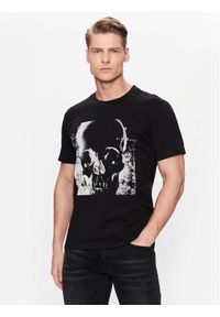 John Richmond T-Shirt Corta RMP23188TS Czarny Regular Fit. Kolor: czarny. Materiał: bawełna #1