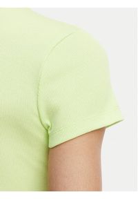 Tommy Jeans Sukienka letnia Flag DW0DW22613 Zielony jasny Slim Fit. Kolor: zielony. Materiał: bawełna. Sezon: lato #4