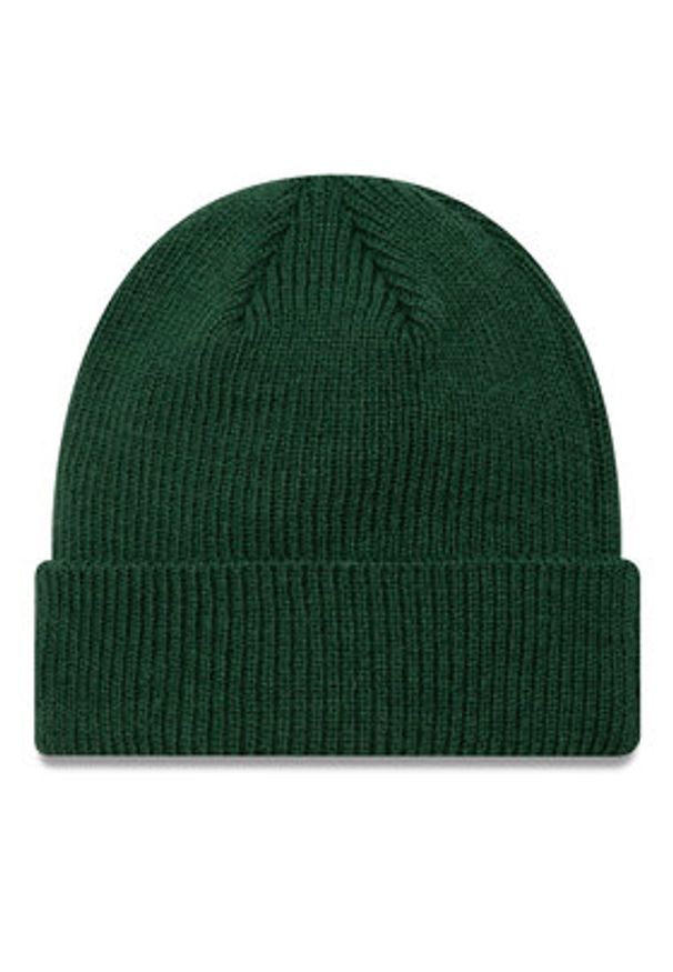 New Era Czapka Wool Cuff Knit Beanie 60424811 Zielony. Kolor: zielony. Materiał: materiał, akryl