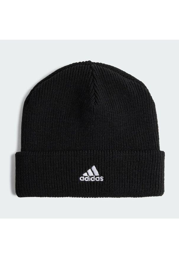 Adidas - Czapka Beanie Kids. Kolor: czarny. Styl: klasyczny