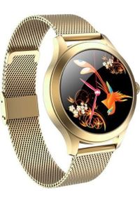 Smartwatch Gino Rossi SW014G-4 Złoty (SW014G-4). Rodzaj zegarka: smartwatch. Kolor: złoty #1