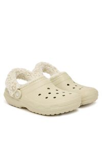 Crocs Klapki Classic Fleece Lined Clog Quartz 211396 Beżowy. Kolor: beżowy #4