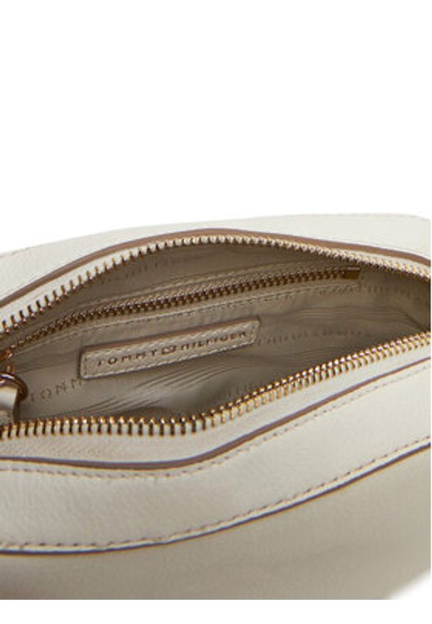 TOMMY HILFIGER - Tommy Hilfiger Torebka AW0AW17450 Écru. Materiał: skórzane