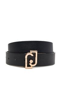 Liu Jo Pasek Damski Reversible Hips Belt AF5239 E0053 Czarny. Kolor: czarny. Materiał: skóra #4