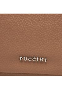 Puccini Torebka ML052M Brązowy. Kolor: brązowy. Materiał: skórzane