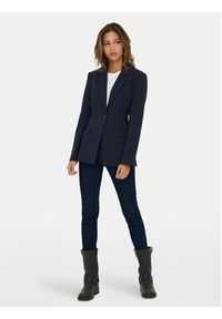 only - ONLY Marynarka Raven 15357457 Granatowy Slim Fit. Kolor: niebieski. Materiał: syntetyk #3