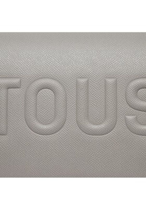 Tous - TOUS Torebka La Rue New 395910081 Szary. Kolor: szary. Materiał: skórzane