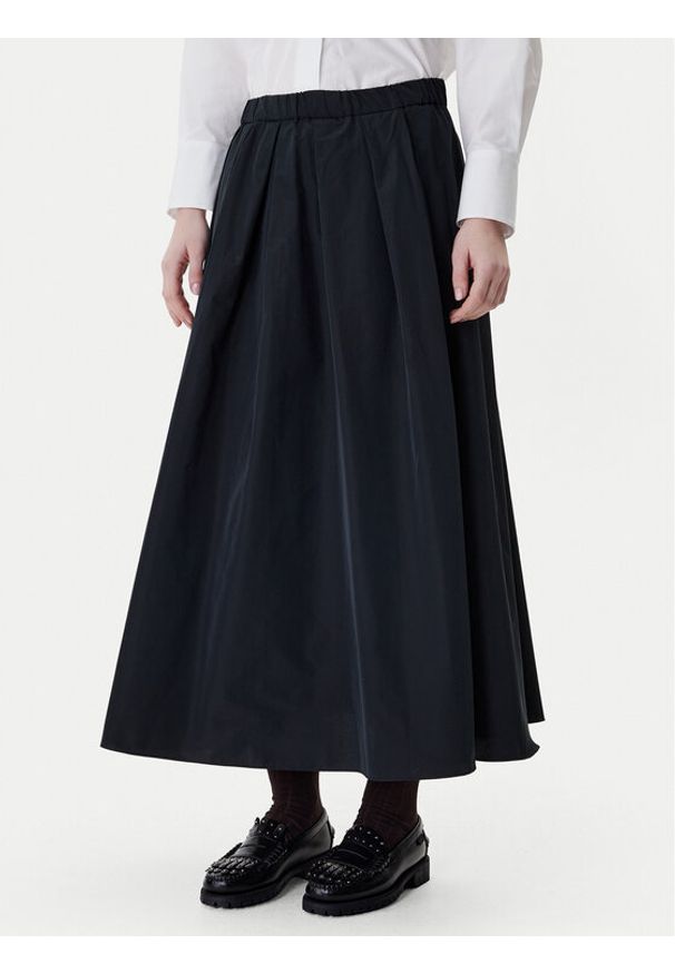 Weekend Max Mara Spódnica trapezowa Curvato 2615101051 Czarny Regular Fit. Kolor: czarny. Materiał: bawełna