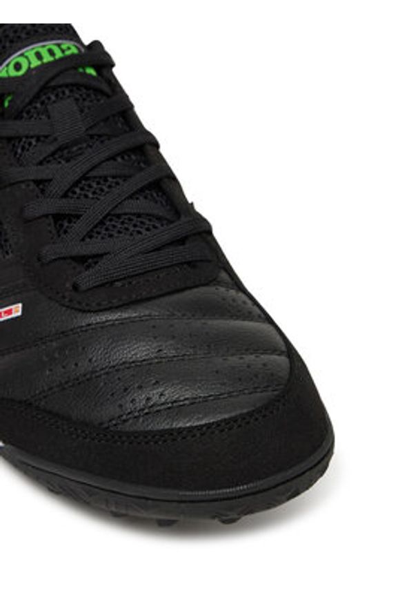 Joma Buty do piłki nożnej Mundial 2501 MUNS2501TF Czarny. Kolor: czarny. Materiał: materiał