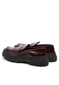 Weekend Max Mara Loafersy Conero 2425526015600 Bordowy. Kolor: czerwony. Materiał: skóra #3