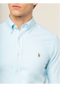 Polo Ralph Lauren Koszula Classics 710784299011 Błękitny Slim Fit. Typ kołnierza: polo. Kolor: niebieski. Materiał: bawełna #2