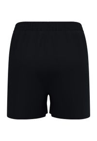 Spodenki damskie Odlo ESSENTIAL 4 INCH 2-in-1 short. Kolor: czarny. Długość: krótkie
