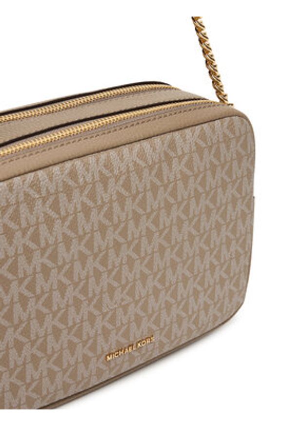 MICHAEL Michael Kors Torebka Bryant 32S5GYTC5V Beżowy. Kolor: beżowy. Materiał: skórzane