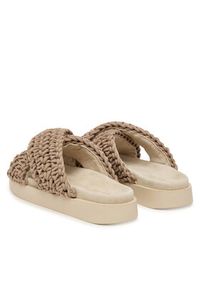 Inuikii Klapki Woven 1004.003.0062 Beżowy. Kolor: beżowy. Materiał: materiał #3