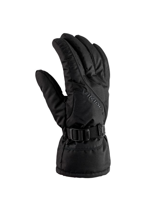 Rękawice narciarskie Viking Devon. Kolor: czarny. Sezon: zima. Sport: narciarstwo