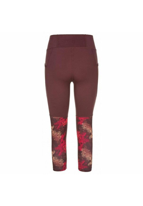 Damskie legginsy fitness 3/4 Kilpi SOLAS-W. Kolor: czerwony. Sport: fitness