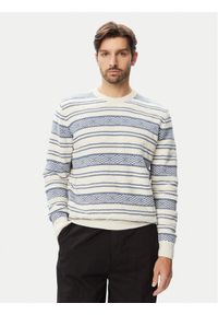 Guess Sweter M6YR15 Z0920 Kremowy Regular Fit. Kolor: kremowy. Materiał: bawełna #1