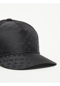 Armani Exchange Czapka z daszkiem XM001519 AF16592 FC022 Czarny. Kolor: czarny. Materiał: poliamid, materiał #3