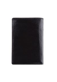 Wittchen - Męski portfel skórzany zapinany na zatrzask czarny. Kolor: czarny. Materiał: skóra #4