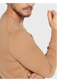 BOSS Sweter Botto-L 50476364 Brązowy Regular Fit. Kolor: brązowy. Materiał: wełna #3