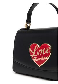 Love Moschino - LOVE MOSCHINO Torebka JC4181PP1NLP0000 Czarny. Kolor: czarny. Materiał: skórzane #3