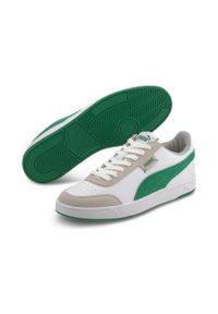 Puma - PUMA Court Legend Lo Białe Skóra rozm. 46. Kolor: biały. Materiał: skóra