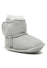 EMU Australia Śniegowce Baby Bootie B10310 Szary. Kolor: szary. Materiał: skóra