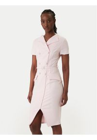 Rinascimento Sukienka koktajlowa CFC0127893003 Różowy Slim Fit. Kolor: różowy. Materiał: syntetyk. Styl: wizytowy #1