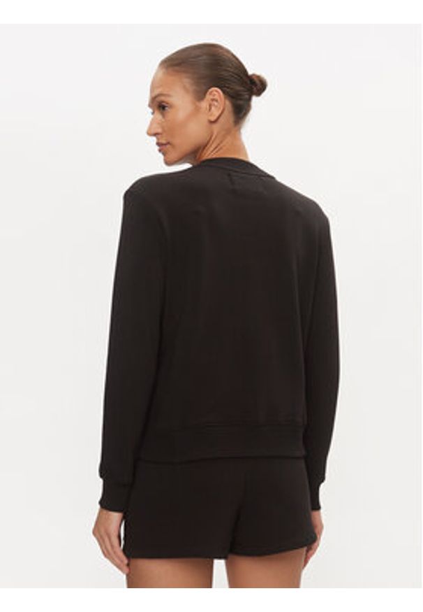Calvin Klein Jeans Bluza Embro Badge J20J223085 Czarny Regular Fit. Kolor: czarny. Materiał: bawełna