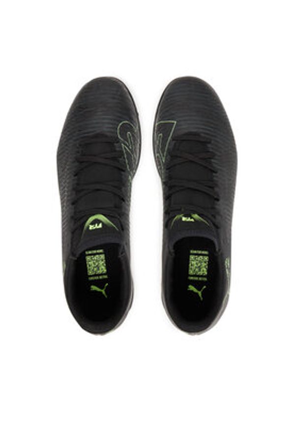 Puma Buty do piłki nożnej Future 8 Play Tt 108605 02 Czarny. Kolor: czarny. Materiał: materiał