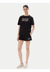 EA7 Emporio Armani Szorty sportowe 7W000108 AF12473 MC004 Czarny Loose Fit. Kolor: czarny. Materiał: bawełna #5