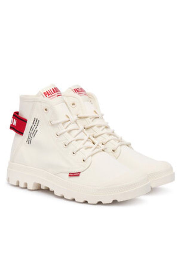 Palladium Trapery Pampa Hi Dare Ii 79514-180-M Biały. Kolor: biały. Materiał: materiał