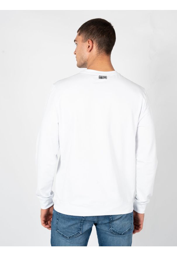 Antony Morato Bluza | MMFL00760-FA150048 | Mężczyzna | Biały. Okazja: na co dzień. Kolor: biały. Materiał: bawełna, elastan. Długość: długie. Wzór: nadruk. Styl: casual, klasyczny
