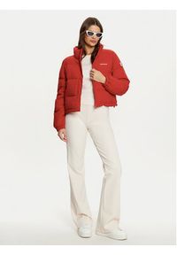 Guess Jeans Kurtka zimowa W4BL20 WGII2 Czerwony Regular Fit. Kolor: czerwony. Materiał: syntetyk. Sezon: zima #4