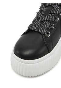Karl Lagerfeld - KARL LAGERFELD Sneakersy Kreeper Lo KL42376A Czarny. Kolor: czarny. Materiał: skóra #4