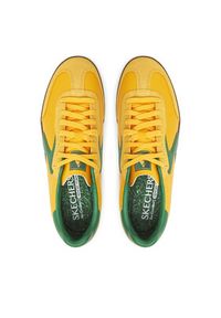 skechers - Skechers Sneakersy Hotshot - Roaver 254152/YLMT Żółty. Kolor: żółty. Materiał: skóra #3