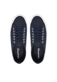 Superga Tenisówki 3750 LEGGERA S7151EW Granatowy. Kolor: niebieski. Materiał: materiał #3