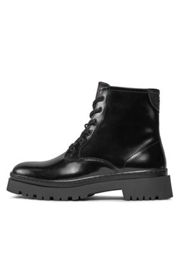 GANT - Gant Trapery Aligrey Mid Boot 27541323 Czarny. Kolor: czarny. Materiał: skóra