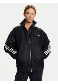 Adidas - adidas Kurtka bomber Firebird JX2991 Czarny Oversize. Kolor: czarny. Materiał: syntetyk