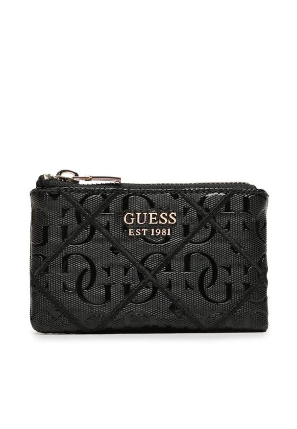 Guess Kosmetyczka Caddie (GG) Slg SWGG87 83340 Czarny. Kolor: czarny. Materiał: skóra