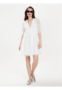 Gina Tricot Sukienka koktajlowa 22963 Biały Regular Fit. Kolor: biały. Materiał: syntetyk. Styl: wizytowy #4