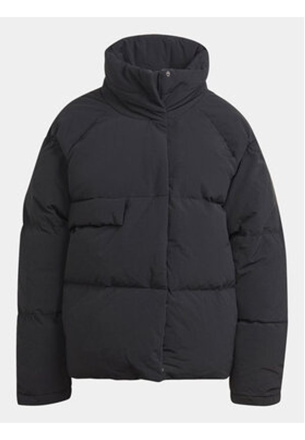 Adidas - adidas Kurtka puchowa Big Baffle IK3166 Czarny Loose Fit. Kolor: czarny. Materiał: syntetyk