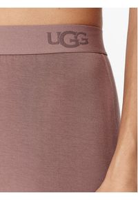 Ugg Spodnie materiałowe Britta 1144518 Beżowy Relaxed Fit. Kolor: beżowy. Materiał: materiał, wiskoza