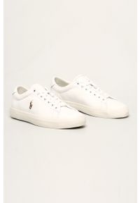 Polo Ralph Lauren - Buty skórzane Longwood 816785025004. Nosek buta: okrągły. Zapięcie: sznurówki. Kolor: biały. Materiał: skóra #3
