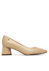 Czółenka Coccinelle. Kolor: beżowy #1