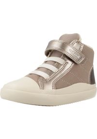 Sneakersy dla dziewczynek Geox Gisli. Kolor: wielokolorowy, beżowy, brązowy. Sport: turystyka piesza #1