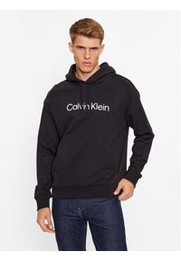 Calvin Klein Bluza Hero K10K111345 Czarny Regular Fit. Kolor: czarny. Materiał: bawełna #1