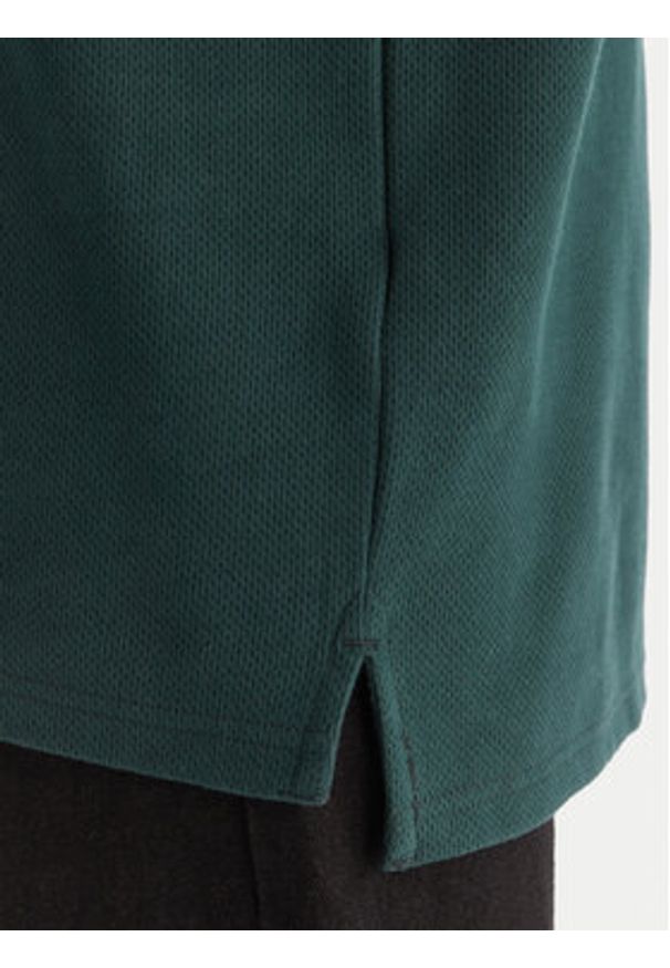 DC Shoes Polo Second Half EDYKT03536 Zielony Regular Fit. Typ kołnierza: polo. Kolor: zielony. Materiał: bawełna