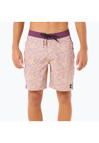 RIPCURL - Szorty kąpielowe męskie Rip Curl Mirage Floral Reef. Kolor: różowy
